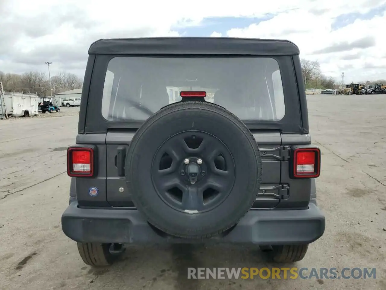 6 Photograph of a damaged car 1C4HJXDN5LW128315 JEEP WRANGLER 2020