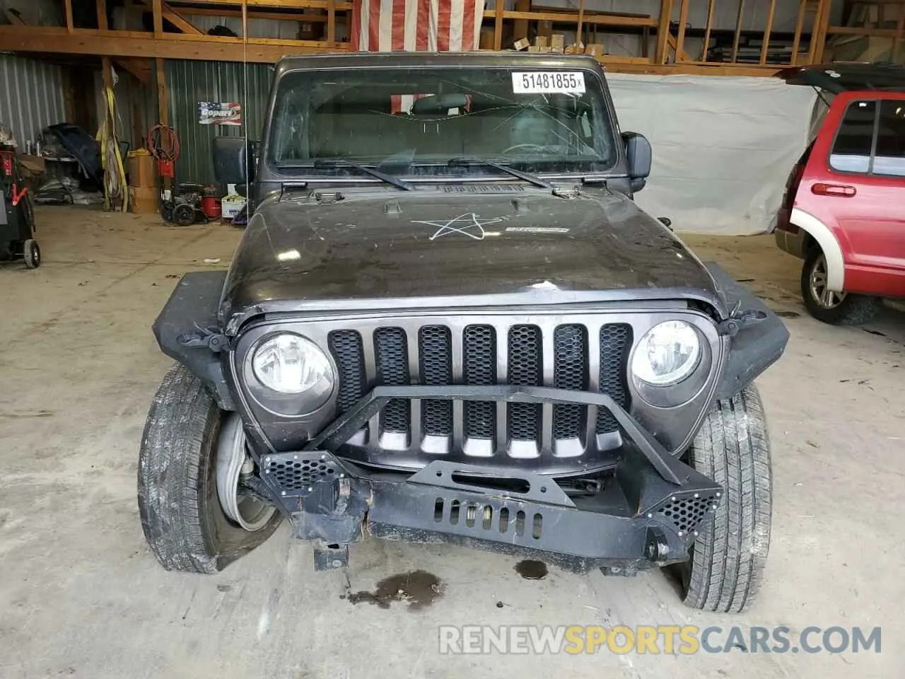 5 Photograph of a damaged car 1C4HJXDN5LW269143 JEEP WRANGLER 2020