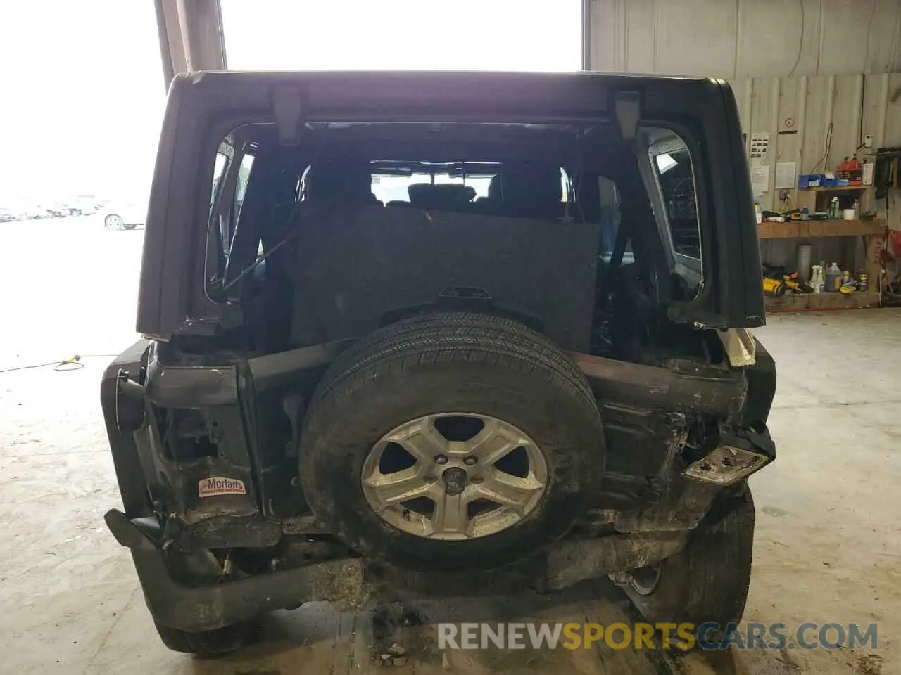 6 Photograph of a damaged car 1C4HJXDN5LW269143 JEEP WRANGLER 2020
