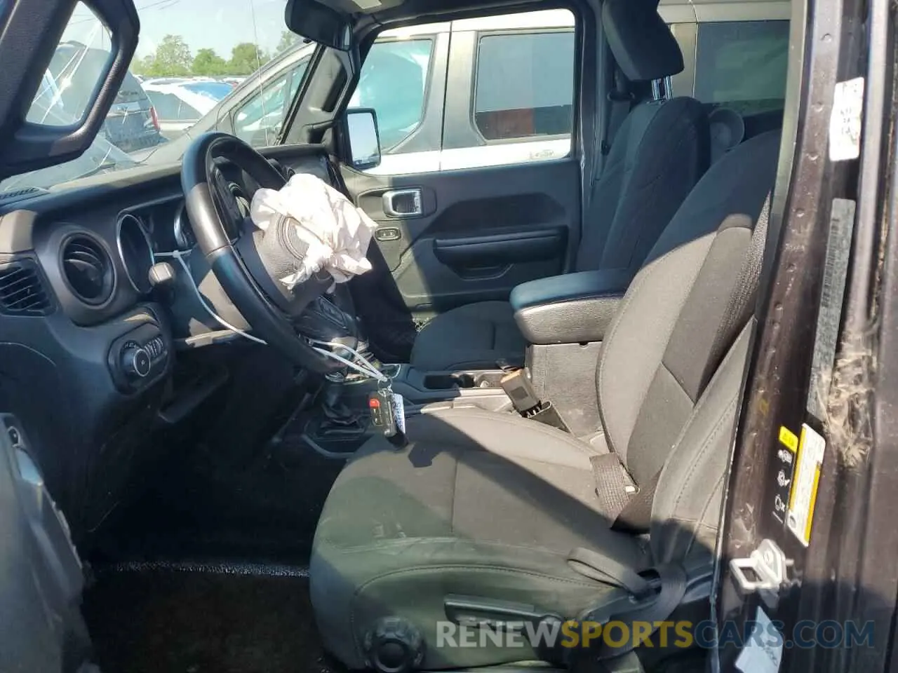 7 Photograph of a damaged car 1C4HJXDN5LW269143 JEEP WRANGLER 2020