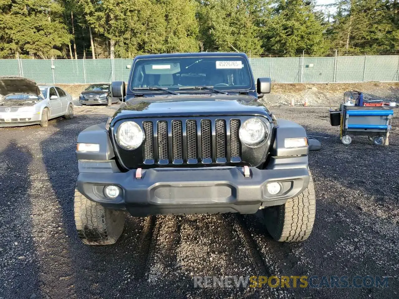5 Photograph of a damaged car 1C4HJXDN6LW213518 JEEP WRANGLER 2020