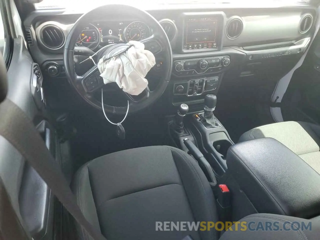 8 Photograph of a damaged car 1C4HJXDN6LW265960 JEEP WRANGLER 2020