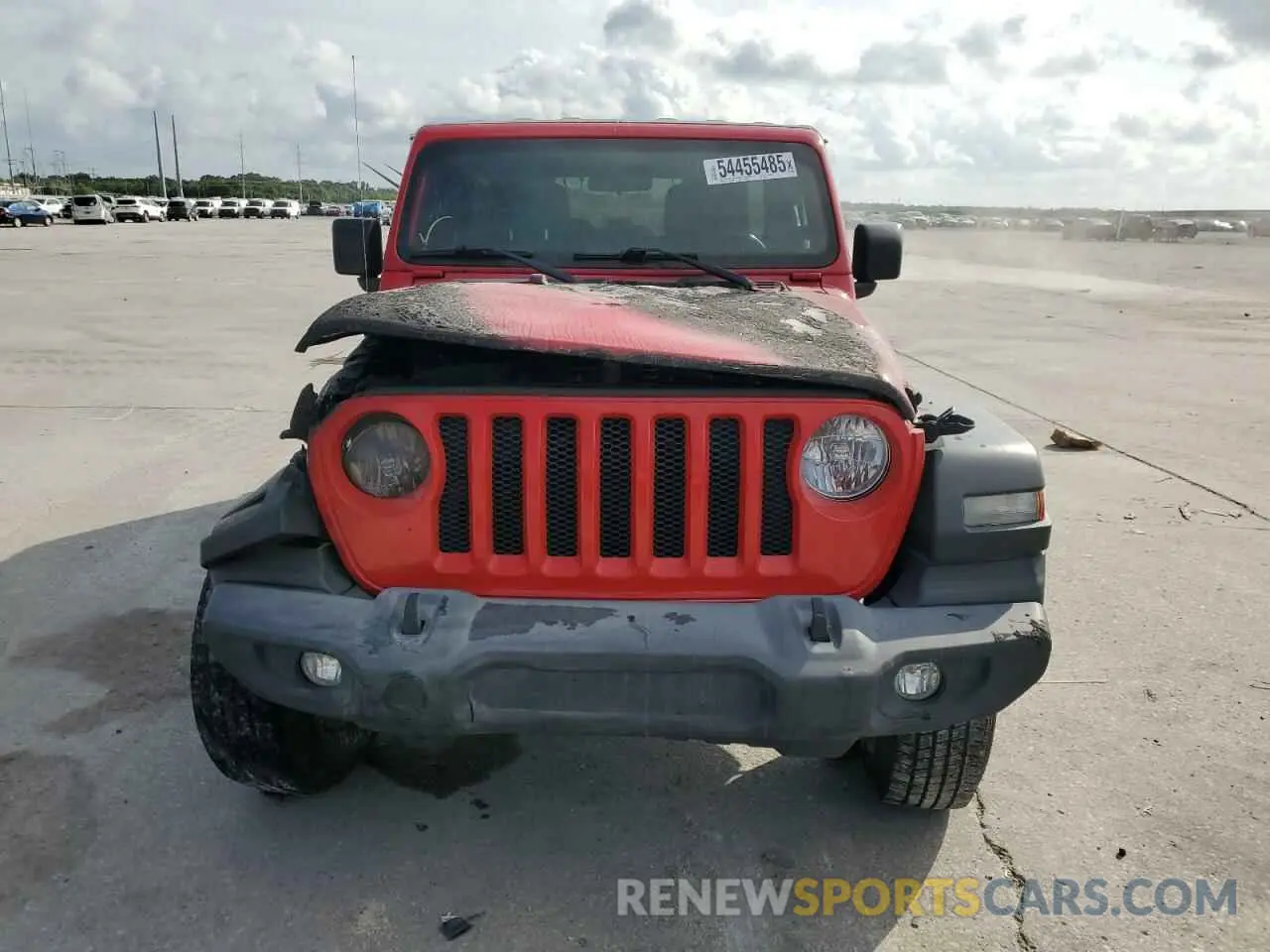 5 Photograph of a damaged car 1C4HJXDN7LW114089 JEEP WRANGLER 2020