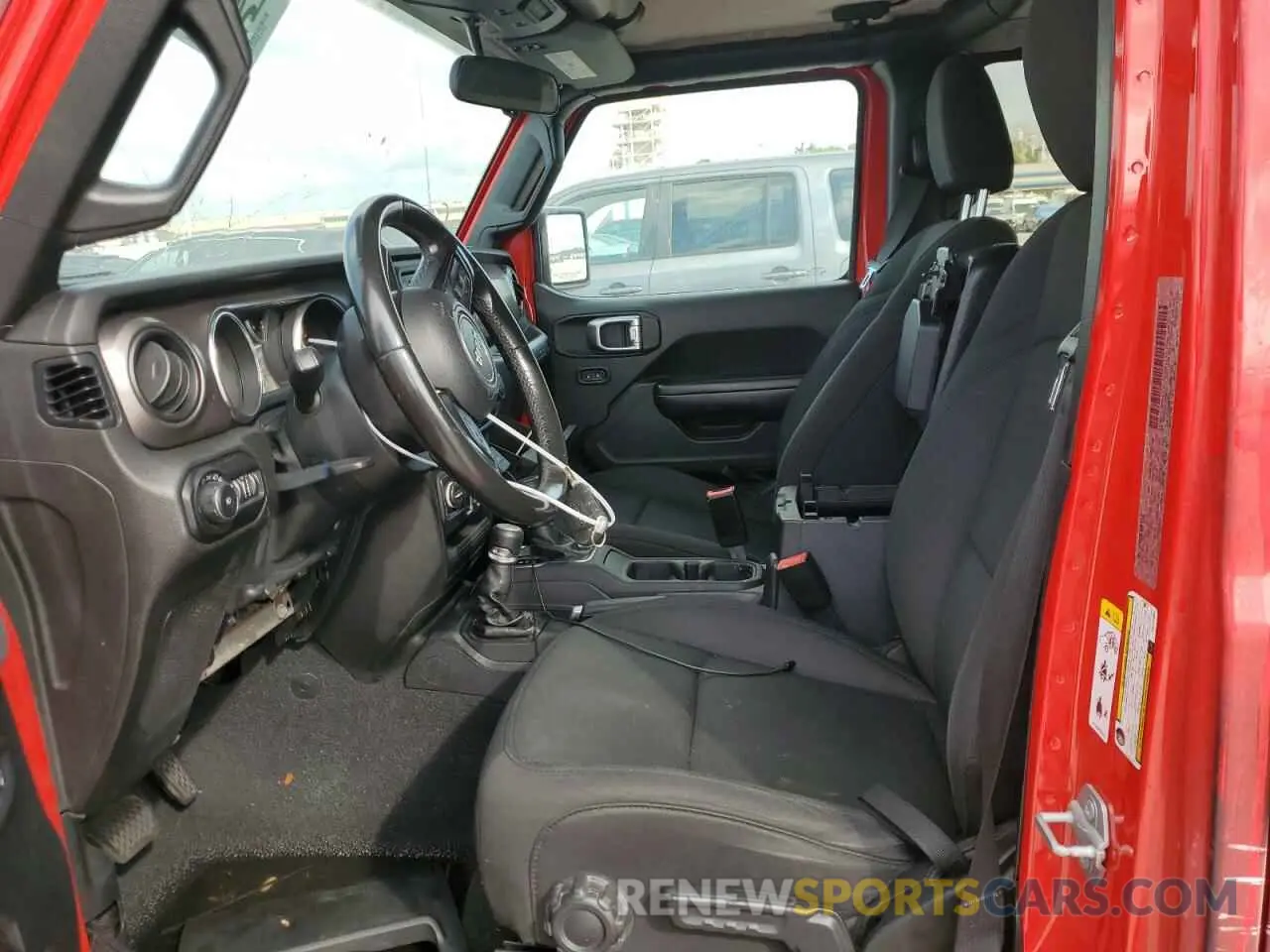 7 Photograph of a damaged car 1C4HJXDN7LW114089 JEEP WRANGLER 2020