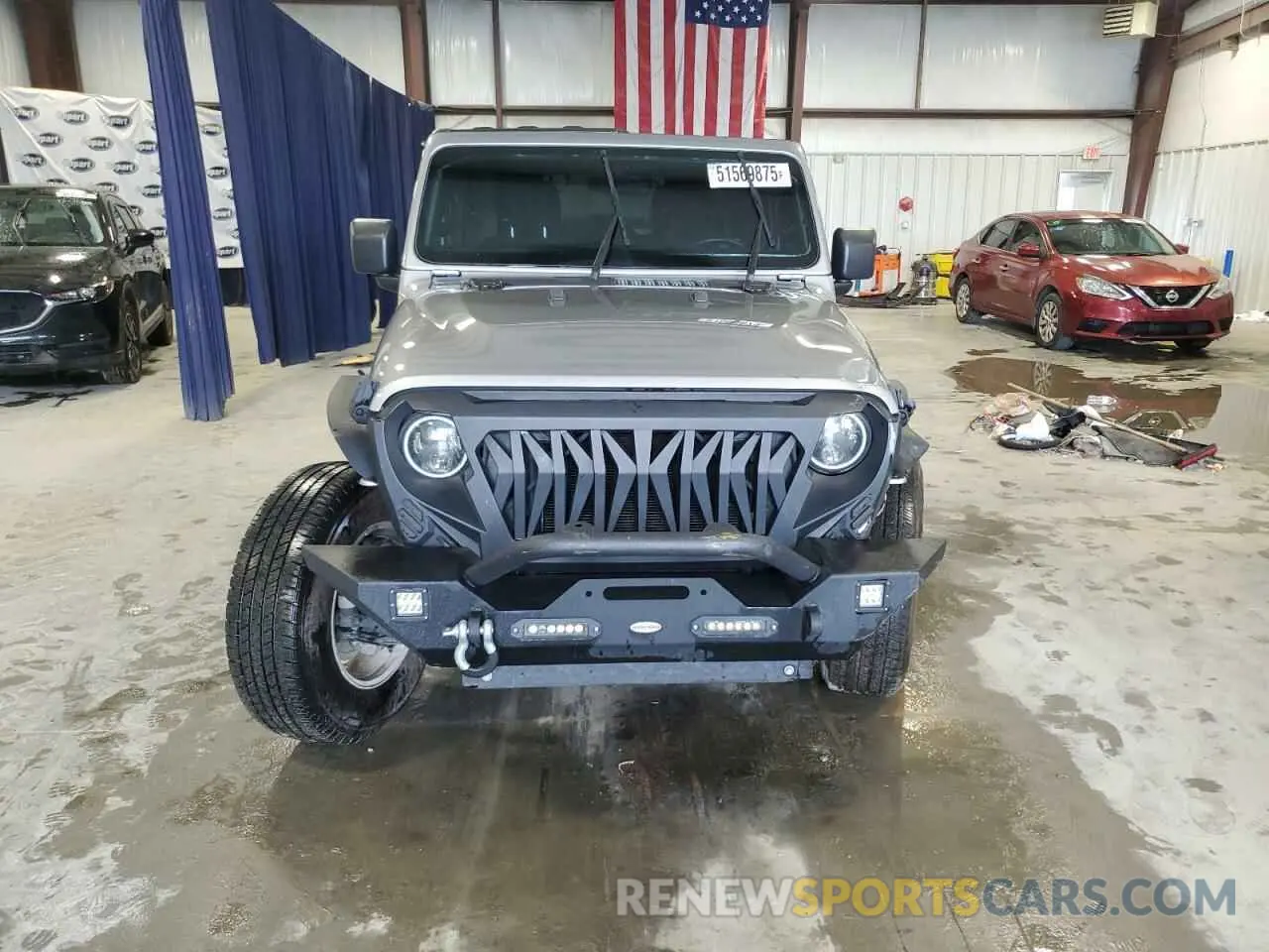 5 Photograph of a damaged car 1C4HJXDN7LW129496 JEEP WRANGLER 2020