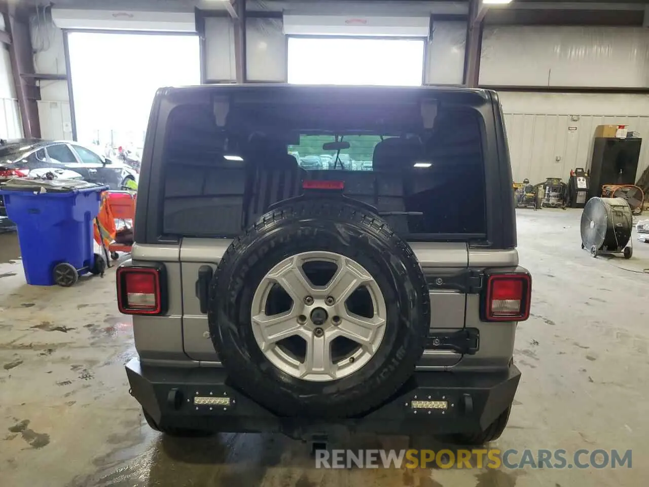 6 Photograph of a damaged car 1C4HJXDN7LW129496 JEEP WRANGLER 2020