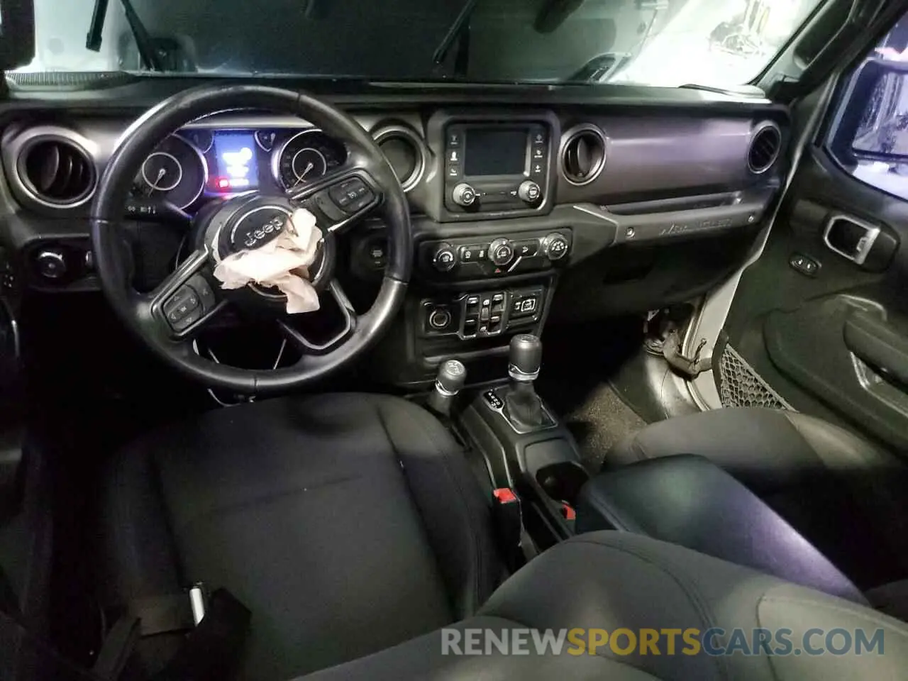 8 Photograph of a damaged car 1C4HJXDN7LW129496 JEEP WRANGLER 2020
