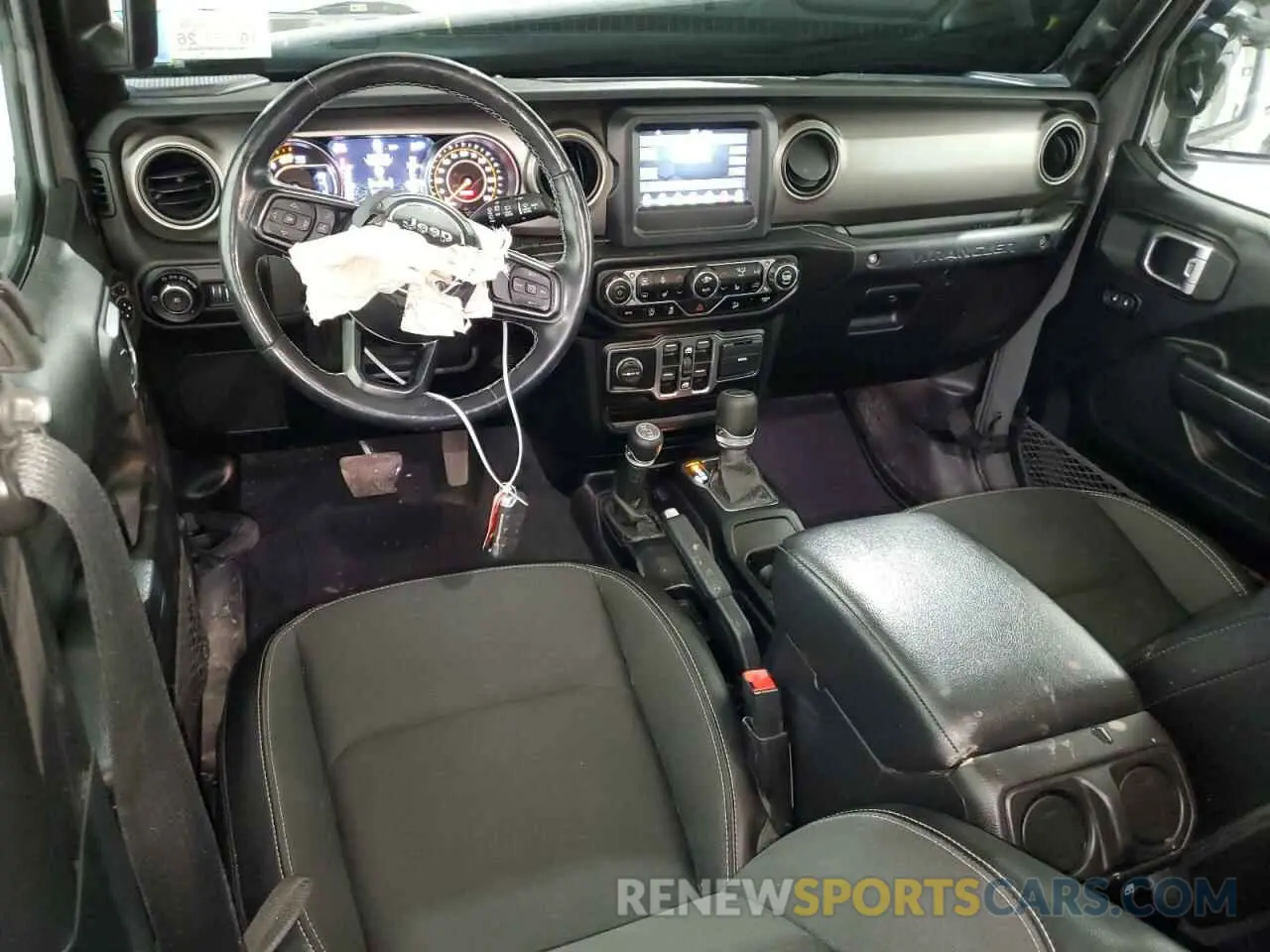 8 Photograph of a damaged car 1C4HJXDN7LW245474 JEEP WRANGLER 2020