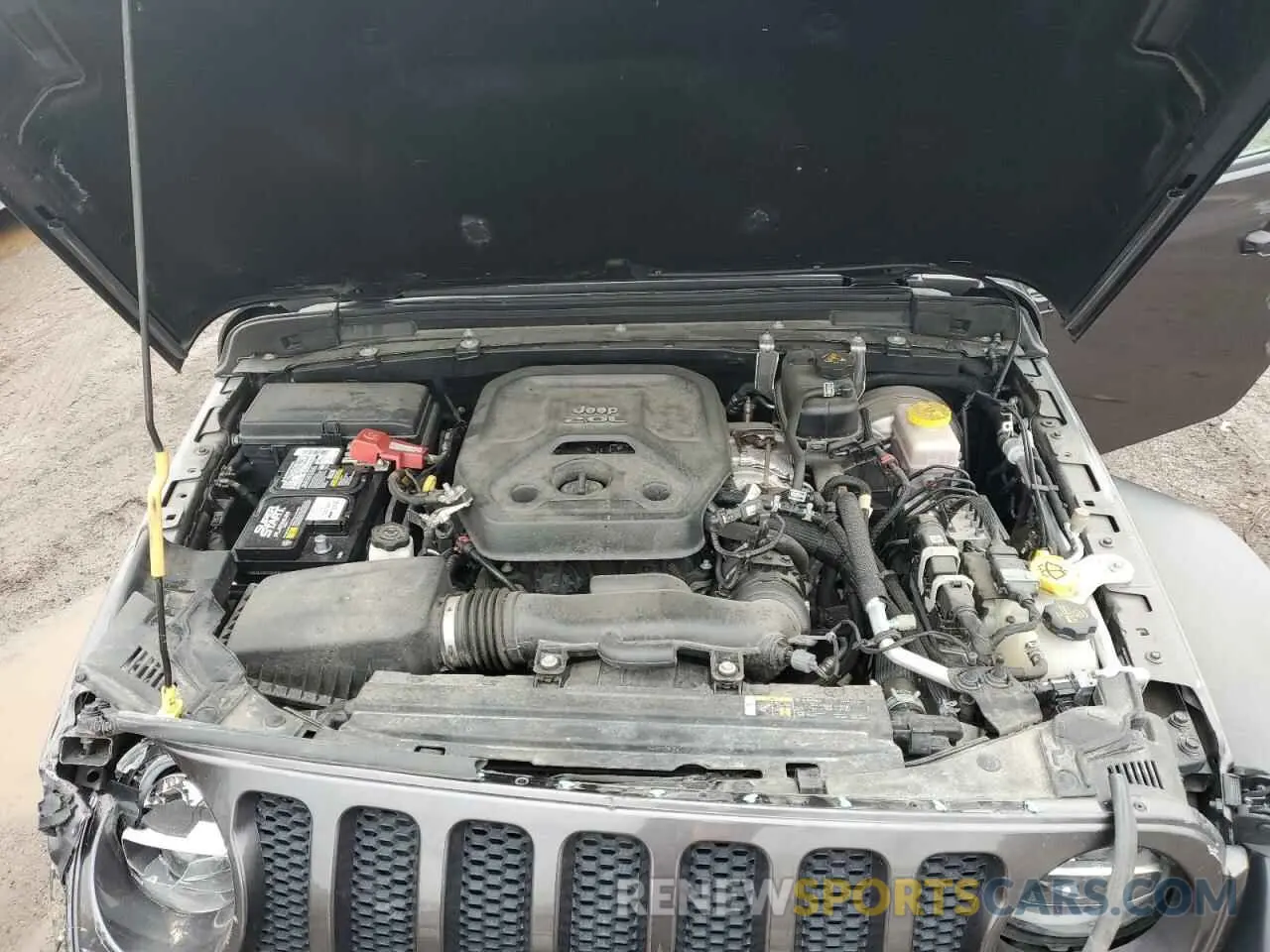 12 Photograph of a damaged car 1C4HJXDN7LW286915 JEEP WRANGLER 2020
