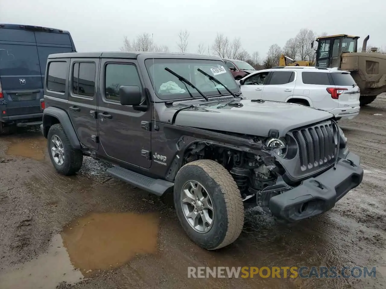 4 Photograph of a damaged car 1C4HJXDN7LW286915 JEEP WRANGLER 2020