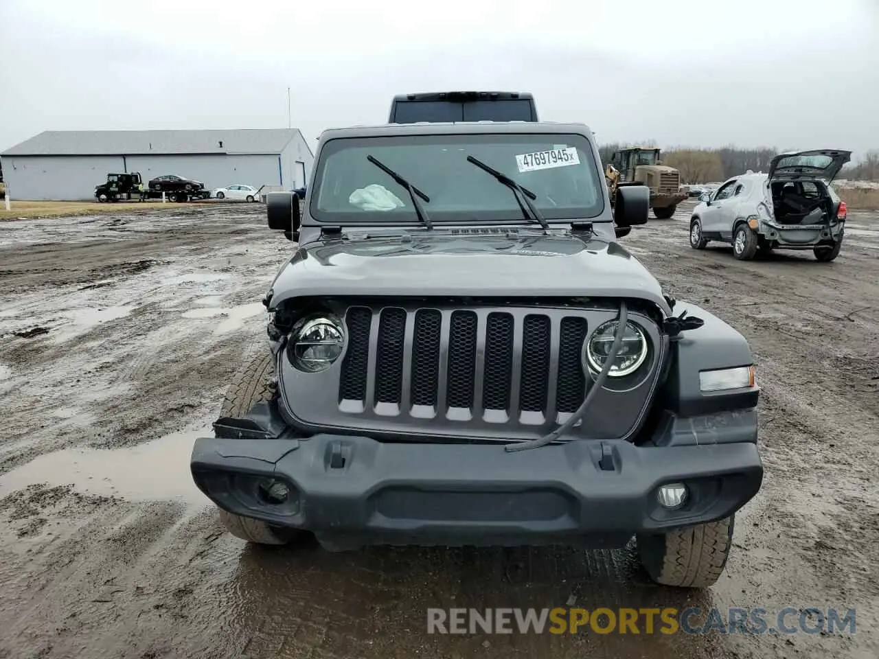 5 Photograph of a damaged car 1C4HJXDN7LW286915 JEEP WRANGLER 2020