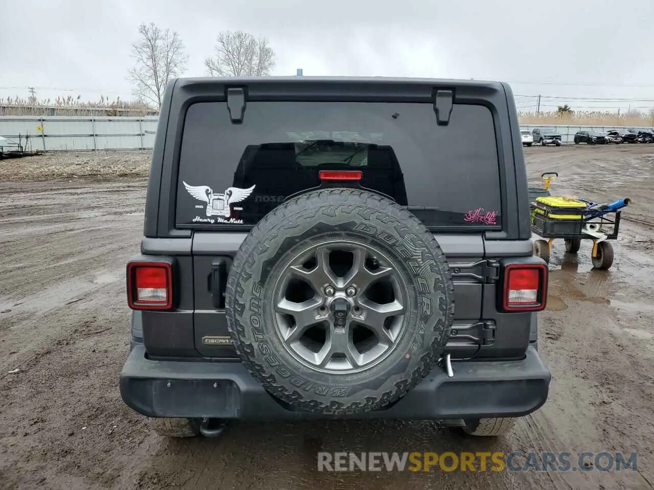 6 Photograph of a damaged car 1C4HJXDN7LW286915 JEEP WRANGLER 2020