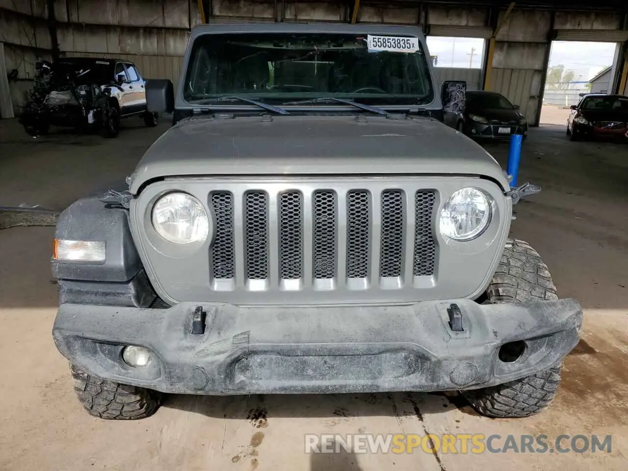 5 Photograph of a damaged car 1C4HJXDN8LW268911 JEEP WRANGLER 2020