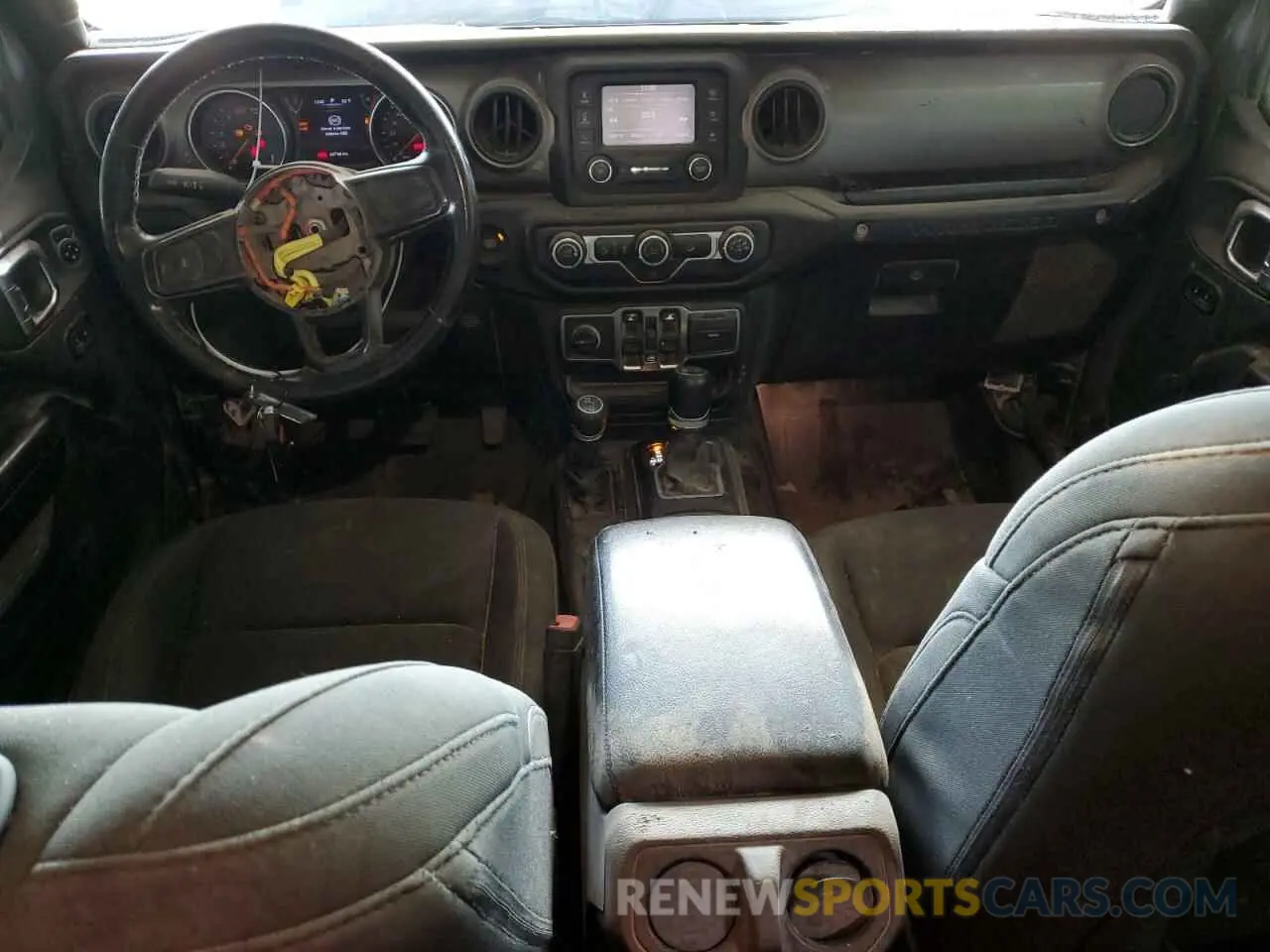 8 Photograph of a damaged car 1C4HJXDN8LW268911 JEEP WRANGLER 2020