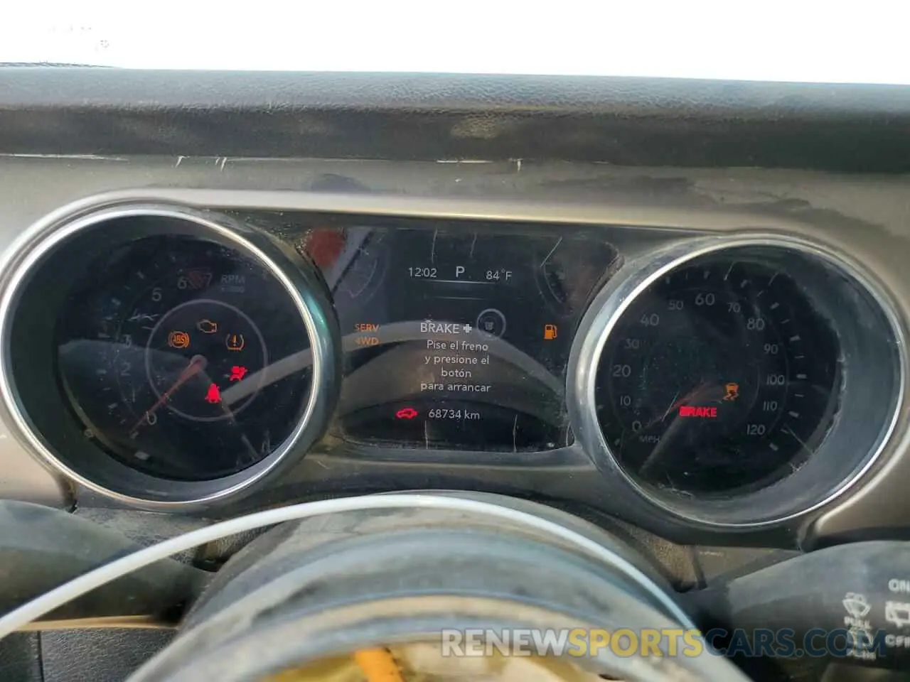 9 Photograph of a damaged car 1C4HJXDN8LW268911 JEEP WRANGLER 2020