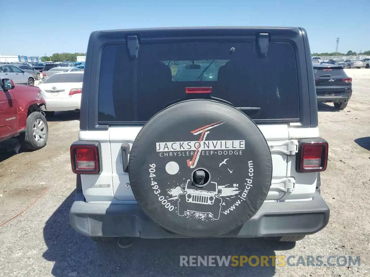 6 Photograph of a damaged car 1C4HJXDN9LW143514 JEEP WRANGLER 2020
