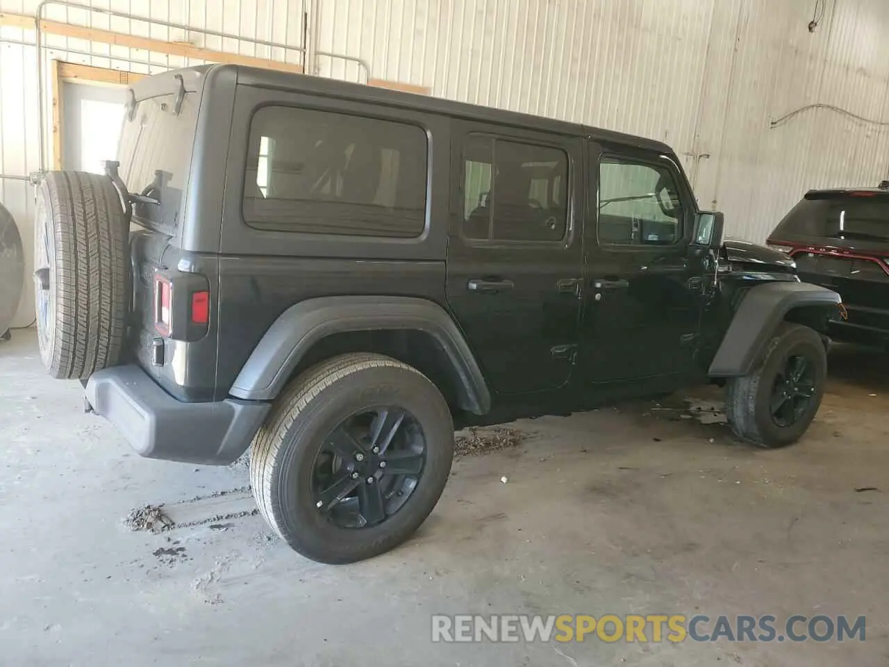 3 Photograph of a damaged car 1C4HJXDN9LW154318 JEEP WRANGLER 2020
