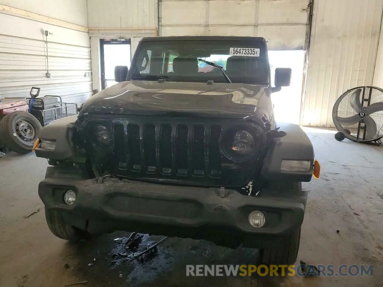 5 Photograph of a damaged car 1C4HJXDN9LW154318 JEEP WRANGLER 2020