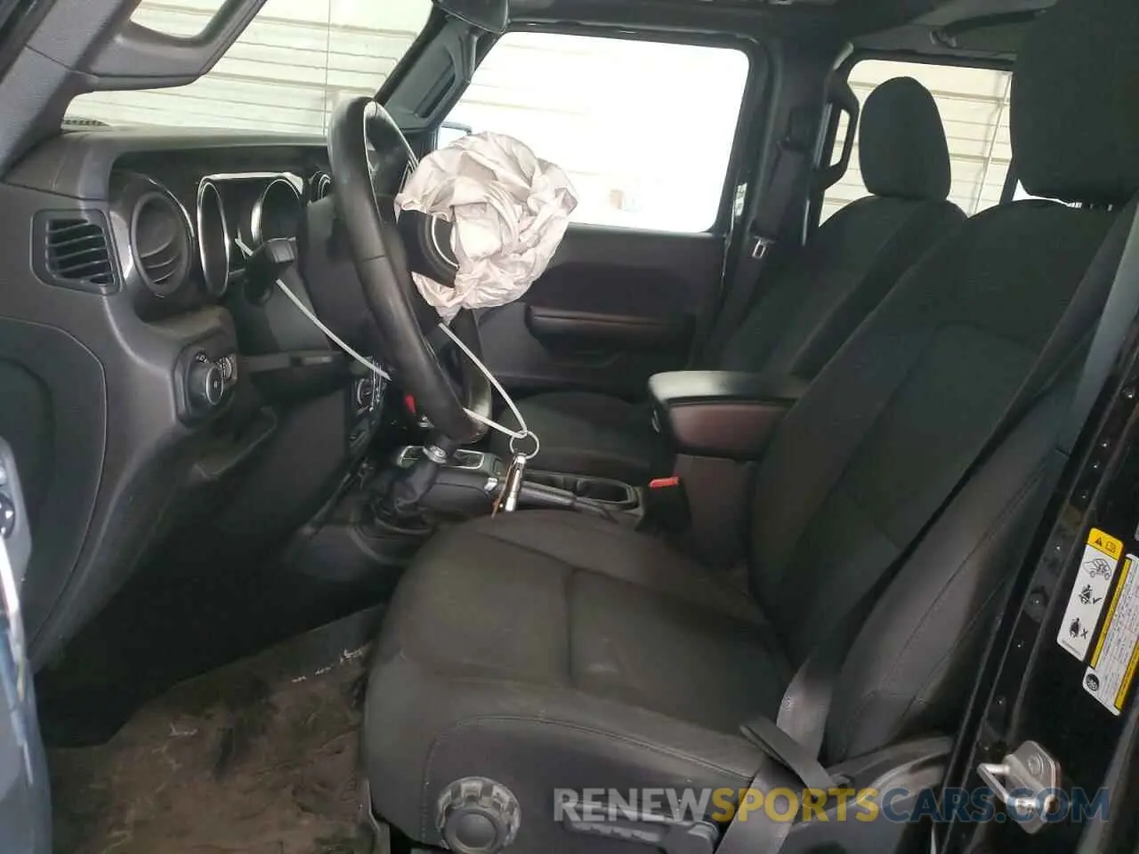 7 Photograph of a damaged car 1C4HJXDN9LW154318 JEEP WRANGLER 2020