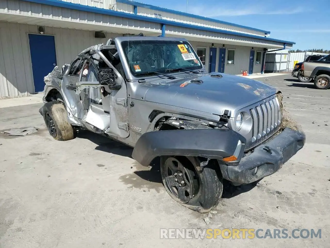 4 Photograph of a damaged car 1C4HJXDN9LW155470 JEEP WRANGLER 2020