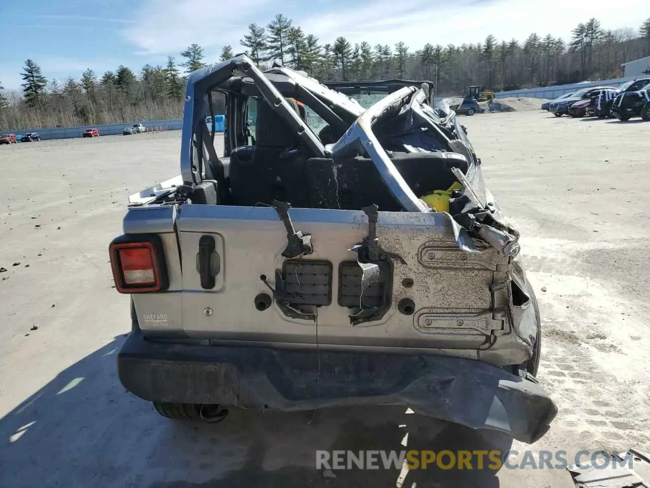 6 Photograph of a damaged car 1C4HJXDN9LW155470 JEEP WRANGLER 2020