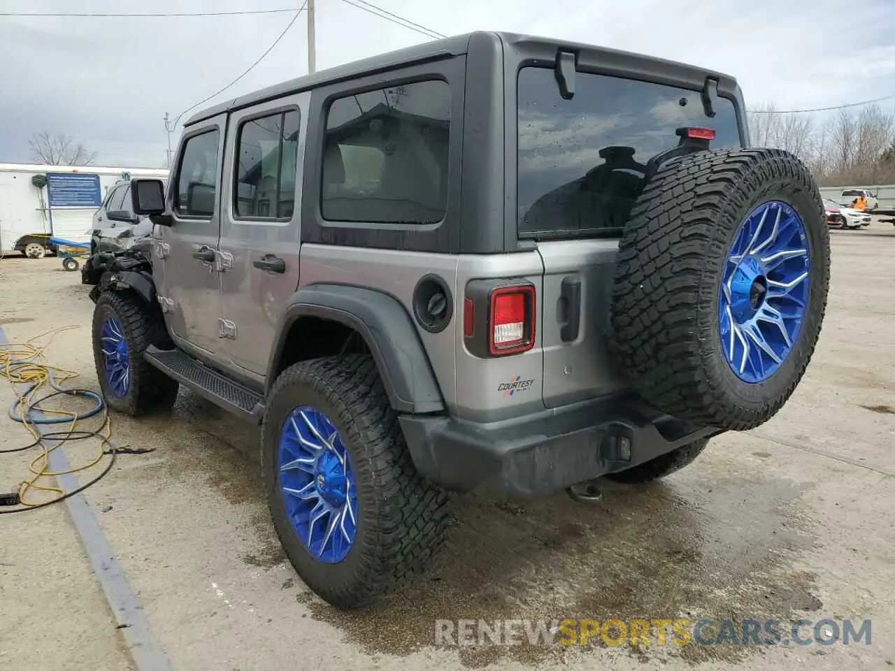 2 Photograph of a damaged car 1C4HJXDN9LW220365 JEEP WRANGLER 2020