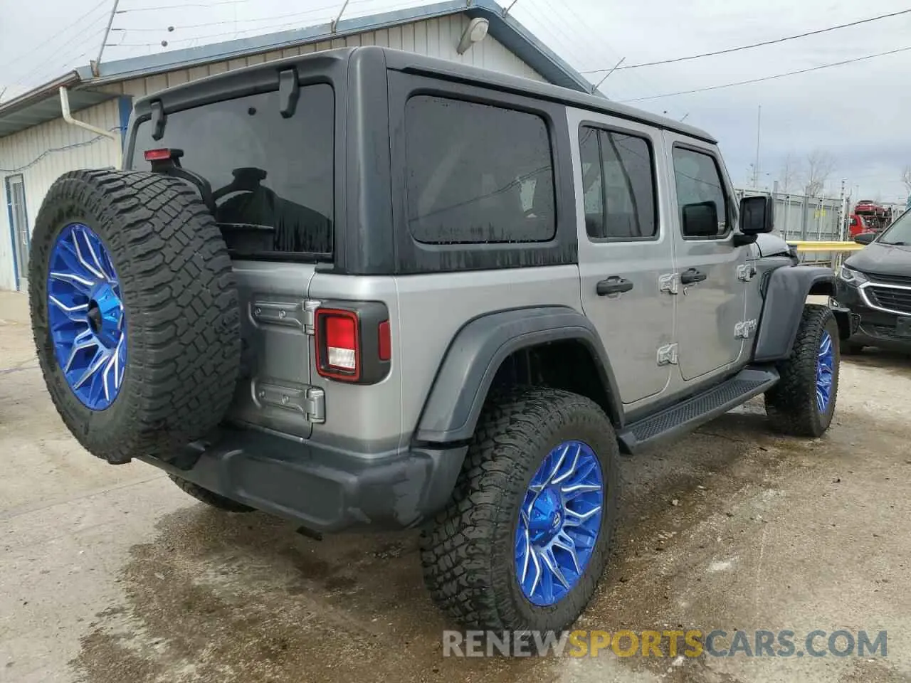 3 Photograph of a damaged car 1C4HJXDN9LW220365 JEEP WRANGLER 2020