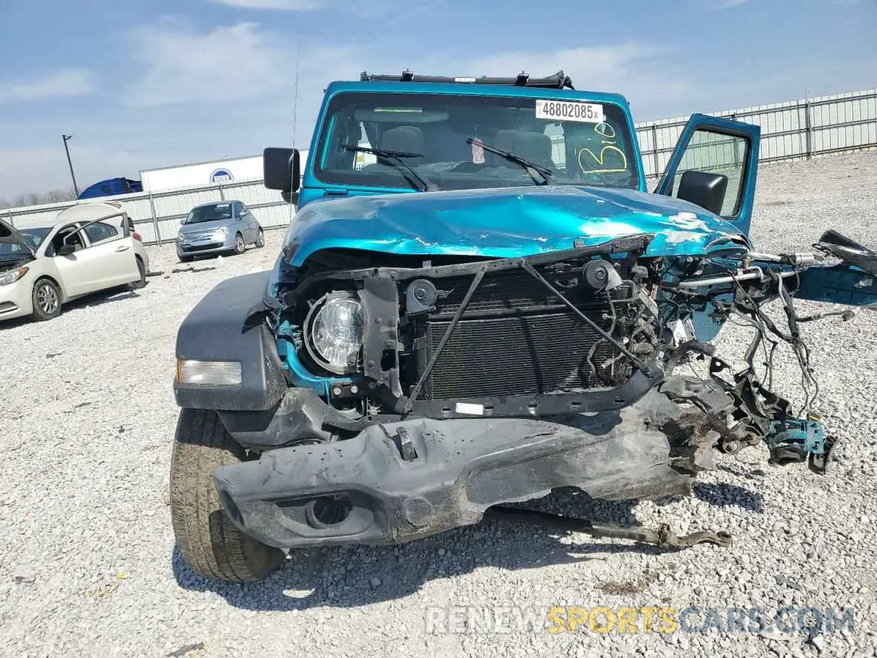 5 Photograph of a damaged car 1C4HJXDN9LW232595 JEEP WRANGLER 2020