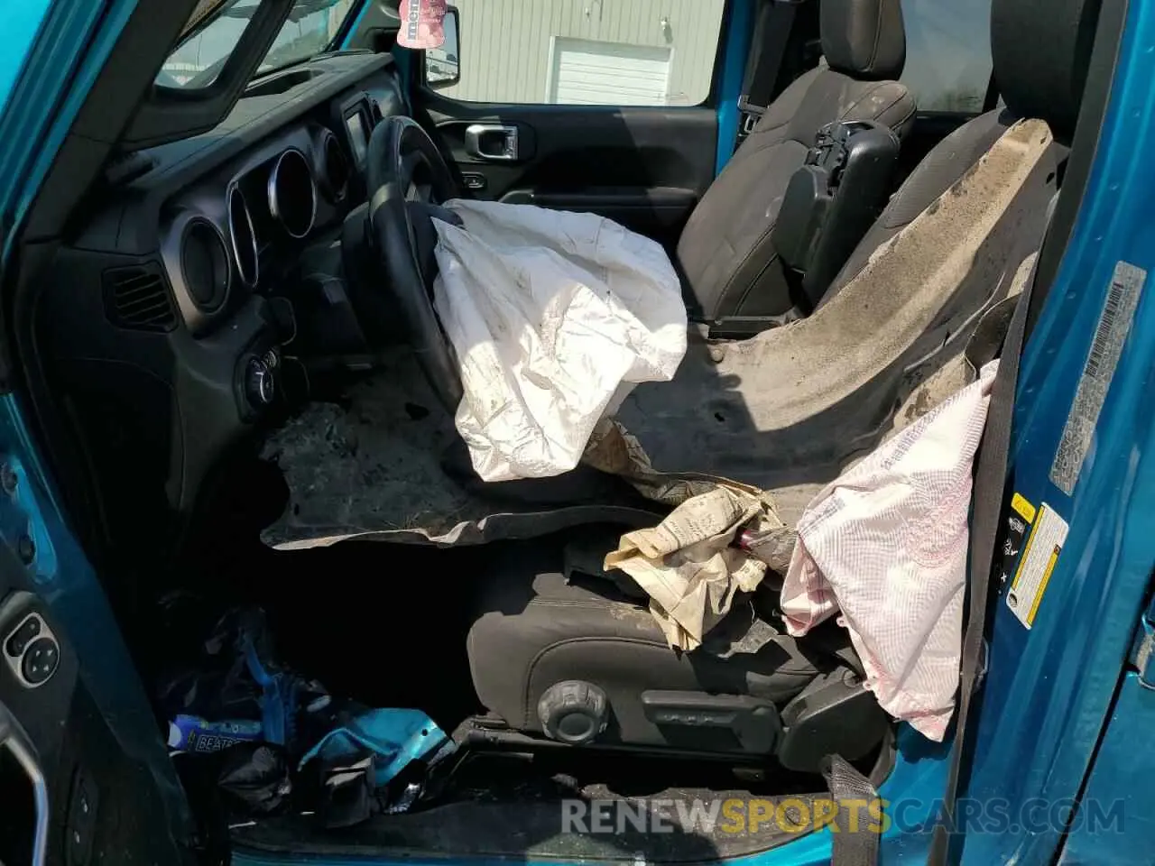 7 Photograph of a damaged car 1C4HJXDN9LW232595 JEEP WRANGLER 2020
