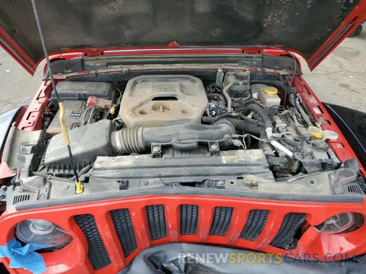12 Photograph of a damaged car 1C4HJXDNXLW160354 JEEP WRANGLER 2020