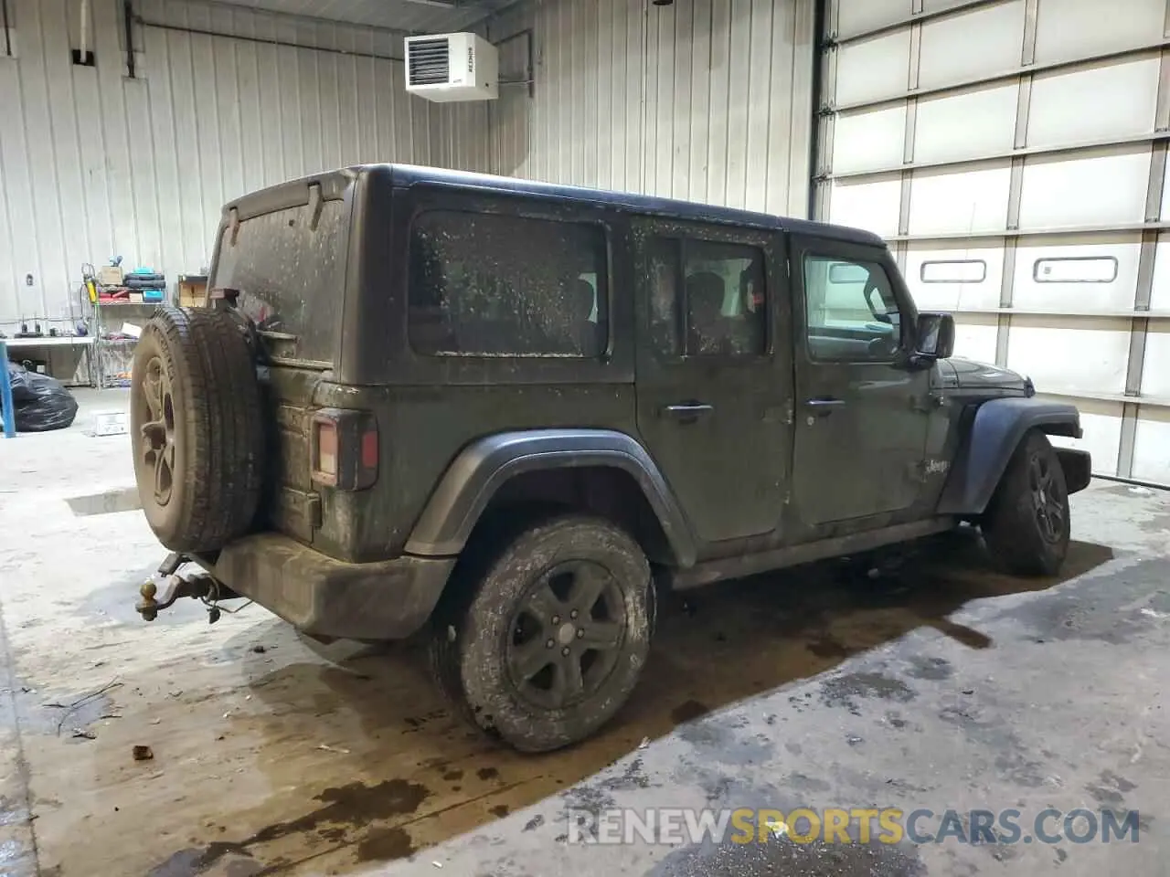 3 Photograph of a damaged car 1C4HJXDNXLW291607 JEEP WRANGLER 2020