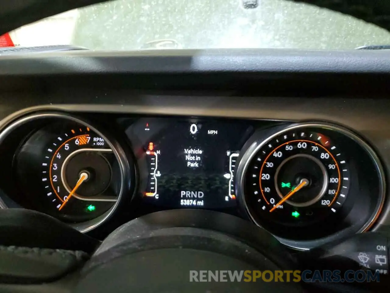 9 Photograph of a damaged car 1C4HJXDNXLW291607 JEEP WRANGLER 2020
