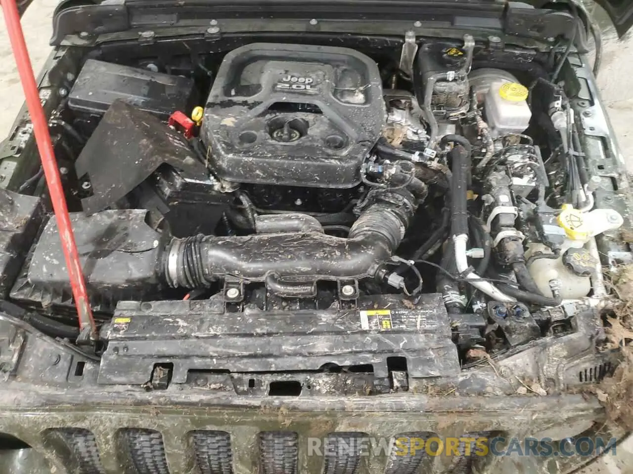 13 Photograph of a damaged car 1C4HJXDNXLW348906 JEEP WRANGLER 2020