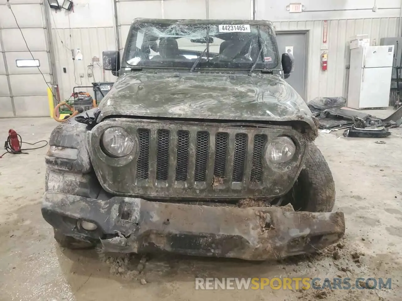 5 Photograph of a damaged car 1C4HJXDNXLW348906 JEEP WRANGLER 2020