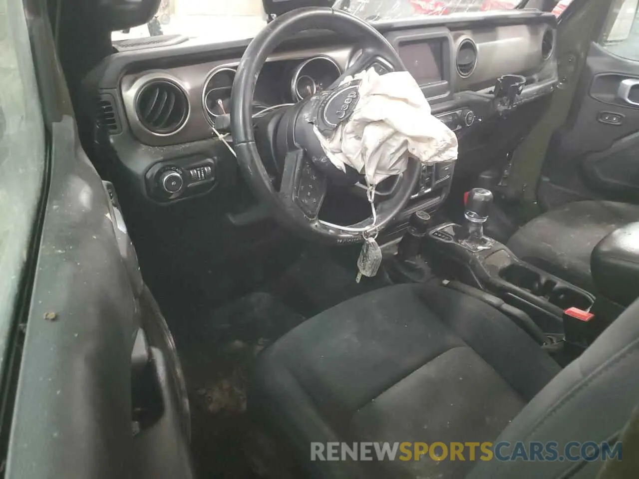 8 Photograph of a damaged car 1C4HJXDNXLW348906 JEEP WRANGLER 2020