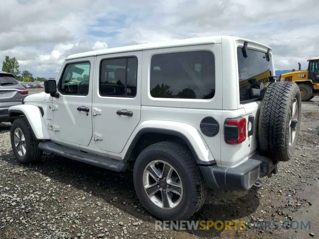 2 Photograph of a damaged car 1C4HJXEG1LW197700 JEEP WRANGLER 2020