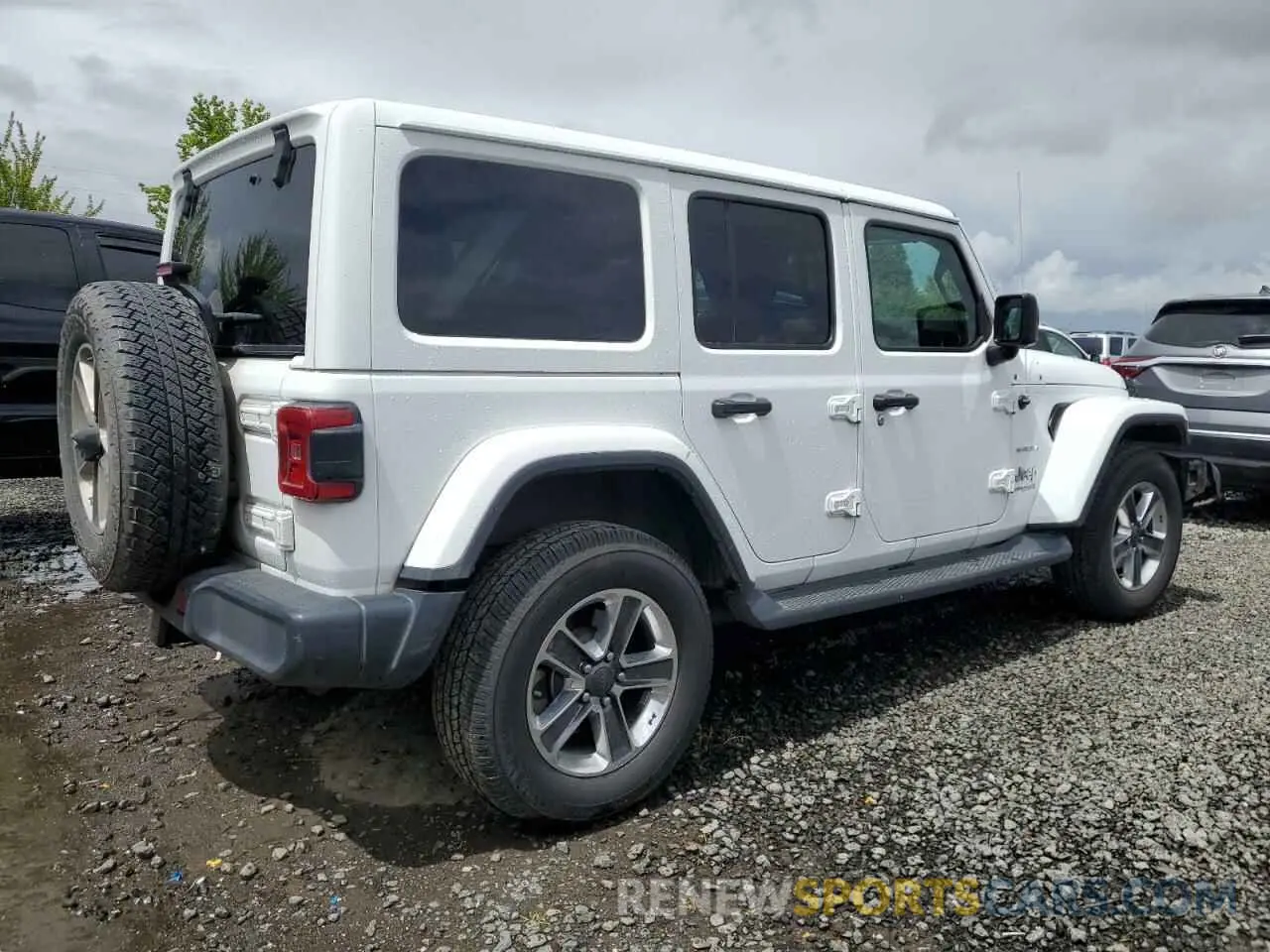 3 Photograph of a damaged car 1C4HJXEG1LW197700 JEEP WRANGLER 2020
