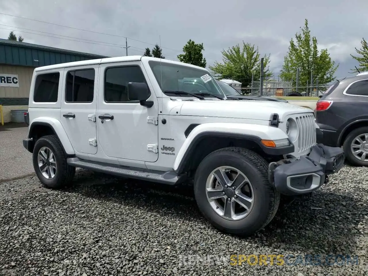 4 Photograph of a damaged car 1C4HJXEG1LW197700 JEEP WRANGLER 2020