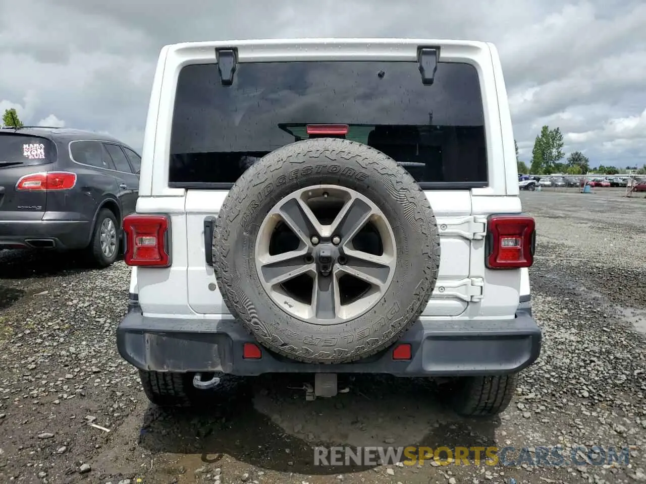 6 Photograph of a damaged car 1C4HJXEG1LW197700 JEEP WRANGLER 2020