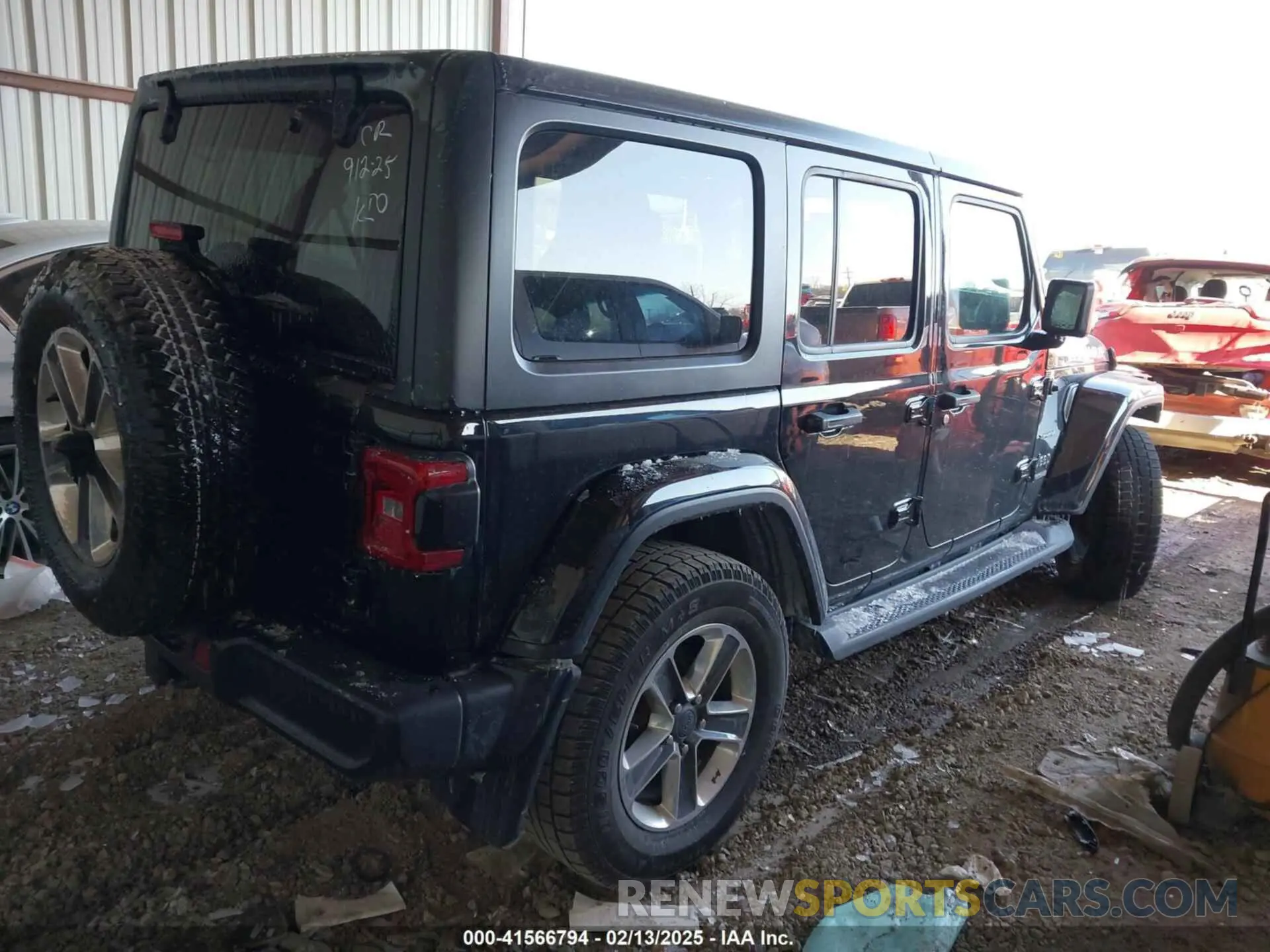 4 Photograph of a damaged car 1C4HJXEG1LW208565 JEEP WRANGLER 2020
