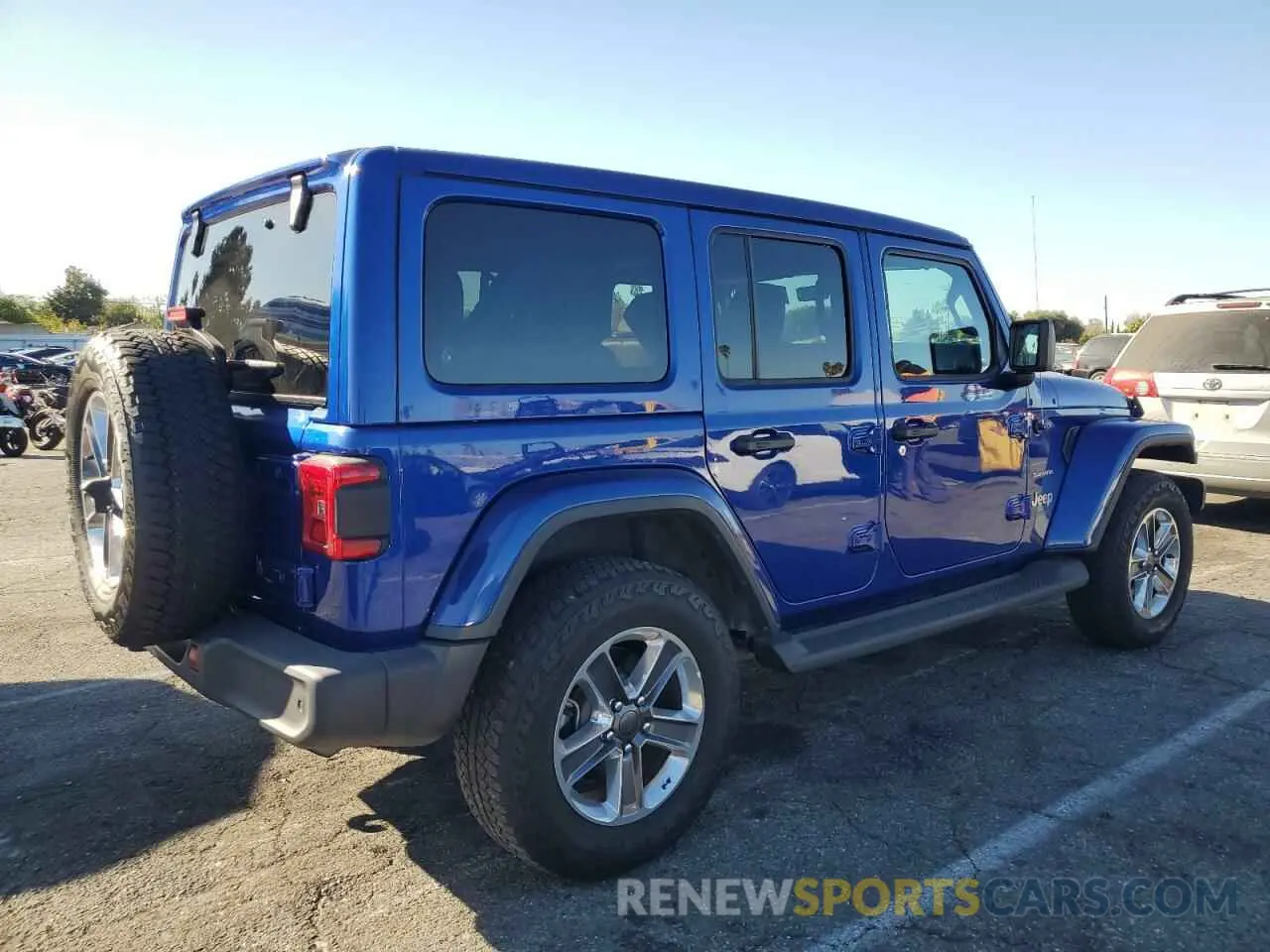3 Photograph of a damaged car 1C4HJXEG1LW233952 JEEP WRANGLER 2020