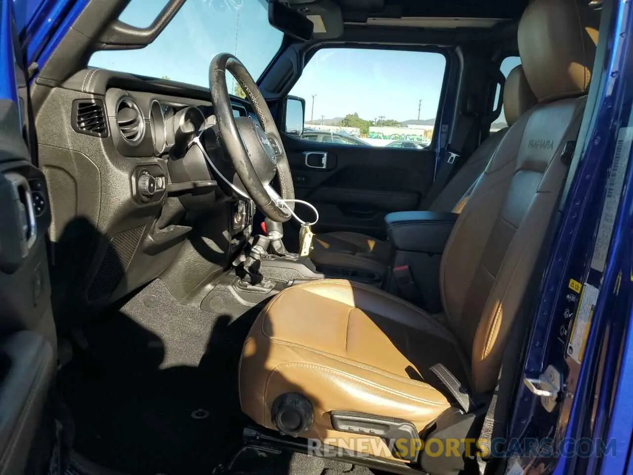 7 Photograph of a damaged car 1C4HJXEG1LW233952 JEEP WRANGLER 2020