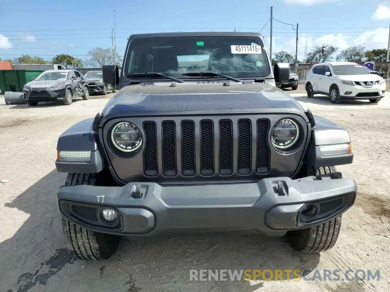 5 Photograph of a damaged car 1C4HJXEG6LW286324 JEEP WRANGLER 2020