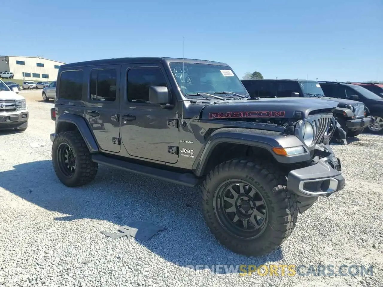 4 Photograph of a damaged car 1C4HJXEG7LW174681 JEEP WRANGLER 2020