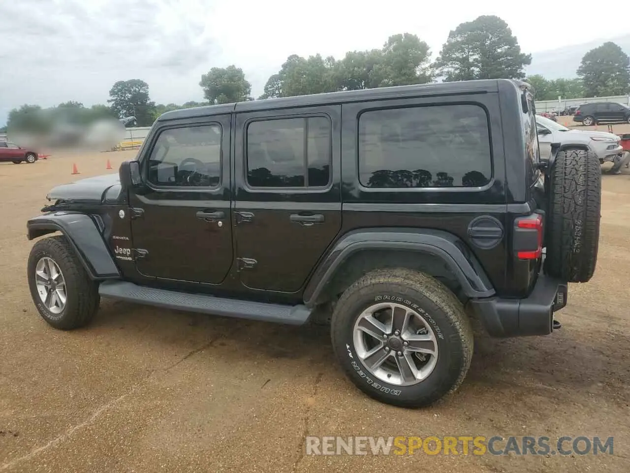 2 Photograph of a damaged car 1C4HJXEG9LW243287 JEEP WRANGLER 2020