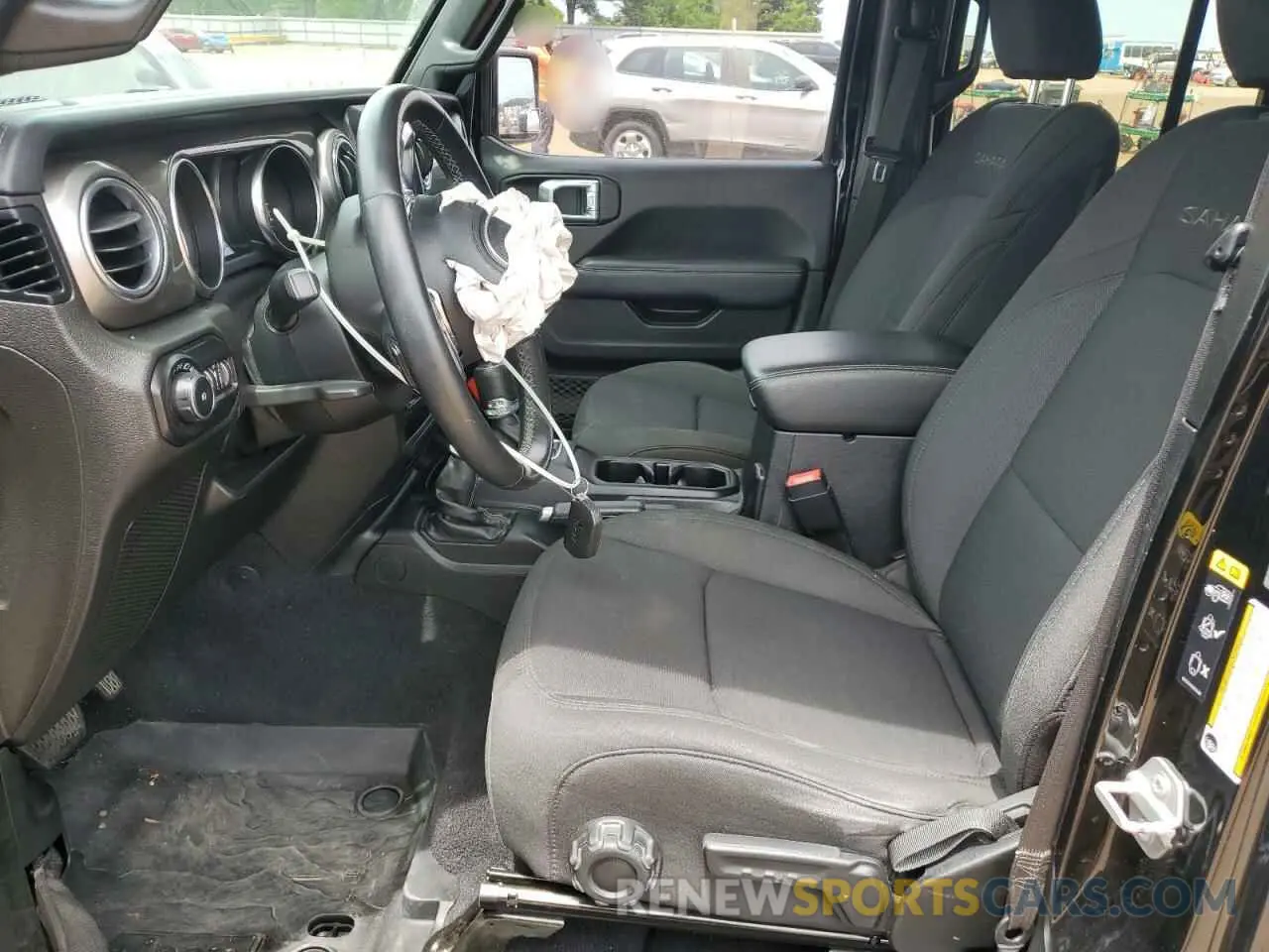 7 Photograph of a damaged car 1C4HJXEG9LW243287 JEEP WRANGLER 2020