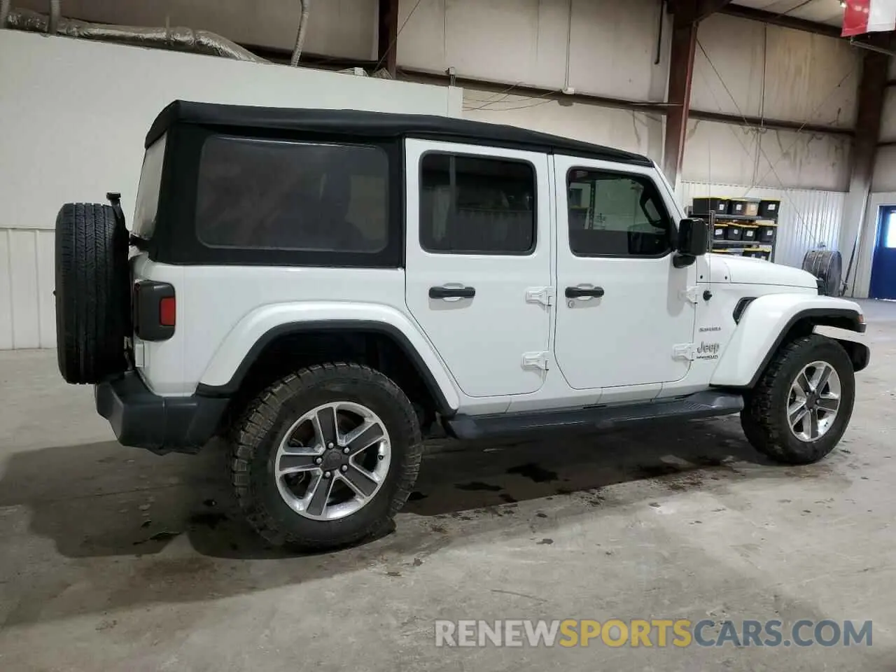 3 Photograph of a damaged car 1C4HJXEGXLW147507 JEEP WRANGLER 2020