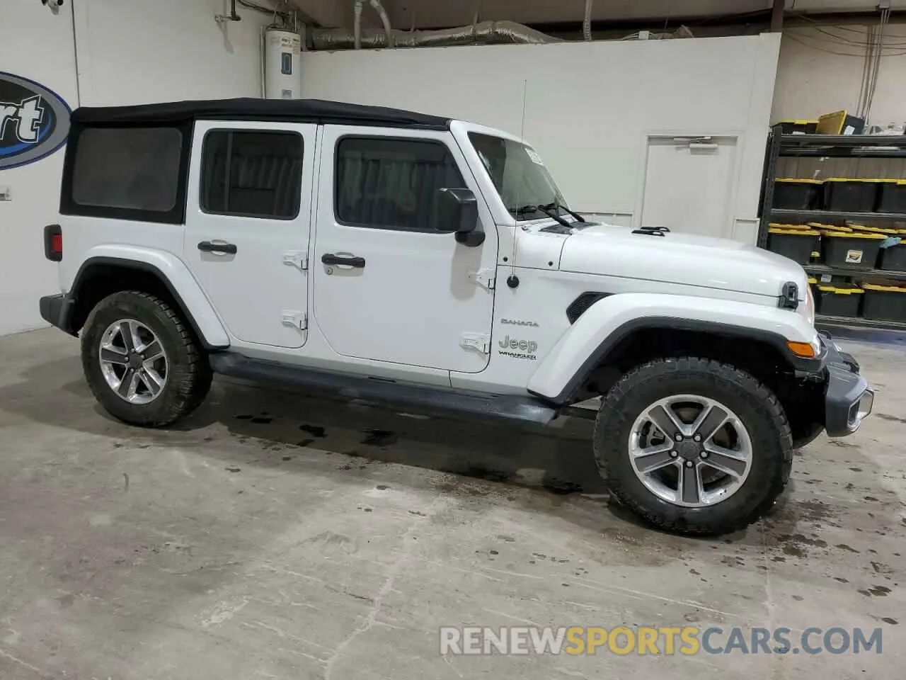 4 Photograph of a damaged car 1C4HJXEGXLW147507 JEEP WRANGLER 2020