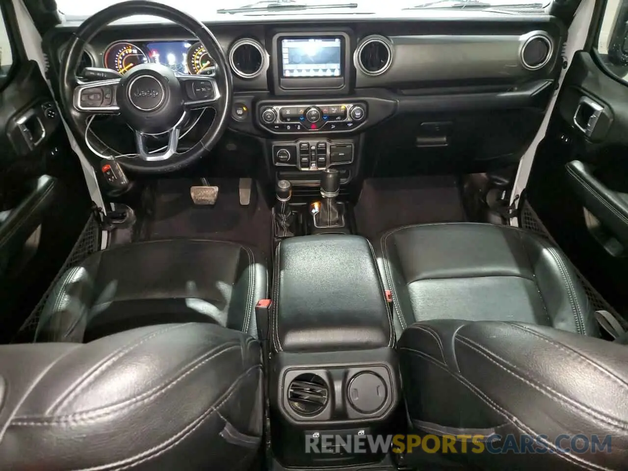 8 Photograph of a damaged car 1C4HJXEGXLW147507 JEEP WRANGLER 2020