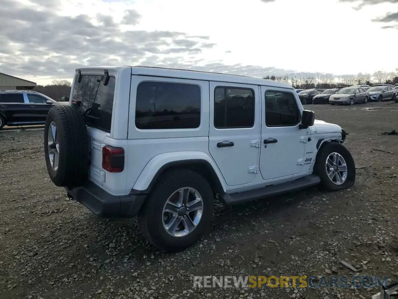 3 Photograph of a damaged car 1C4HJXEGXLW338859 JEEP WRANGLER 2020